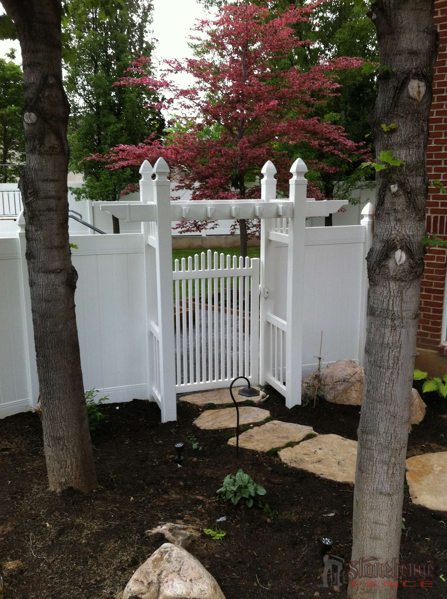 veka vinyl fencing reviews on Gothic Style Post Cap Vinyl Fence Slc Ut Vinyl Fencing Utah